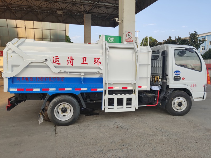 内蒙古海拉尔张总来厂自提挂桶垃圾车(图2)
